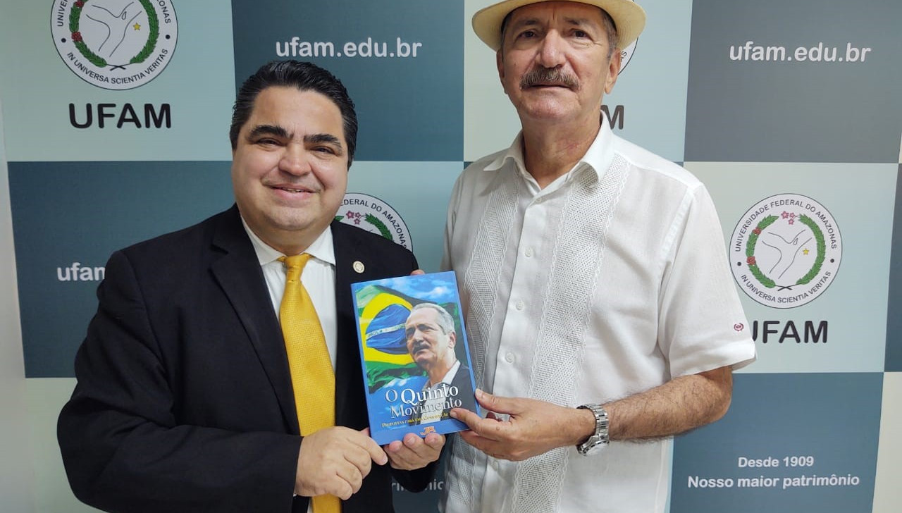 Reitor da Ufam recebe político e ex-ministro Aldo Rebelo