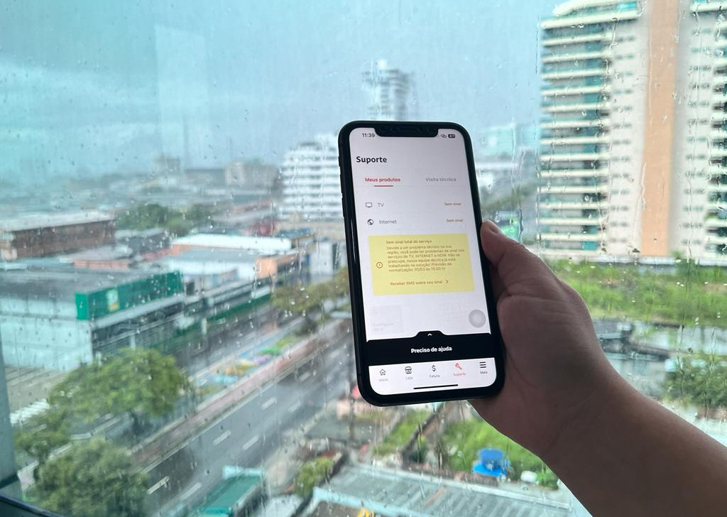 Manaus tem ‘apagão’ de internet neste domingo