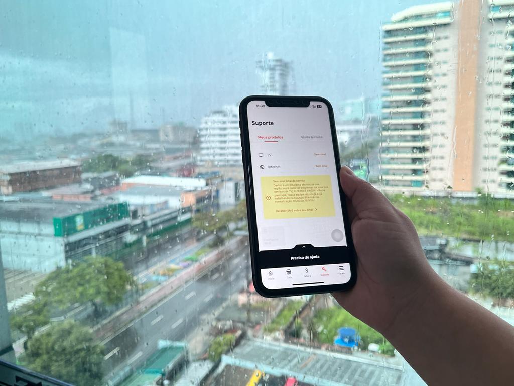 Manaus tem ‘apagão’ de internet neste domingo