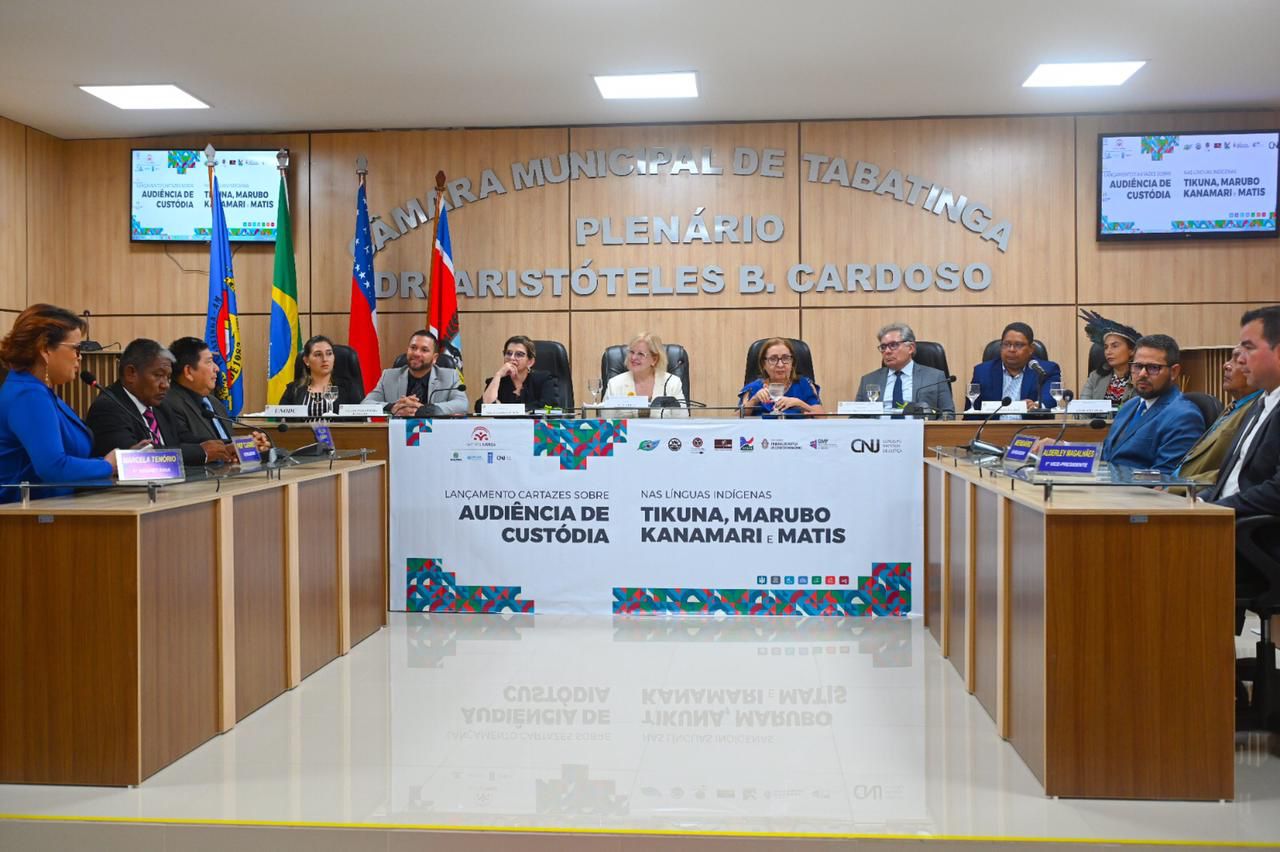 Presidente do STF participa de lançamento de informativos em quatro línguas indígenas no AM