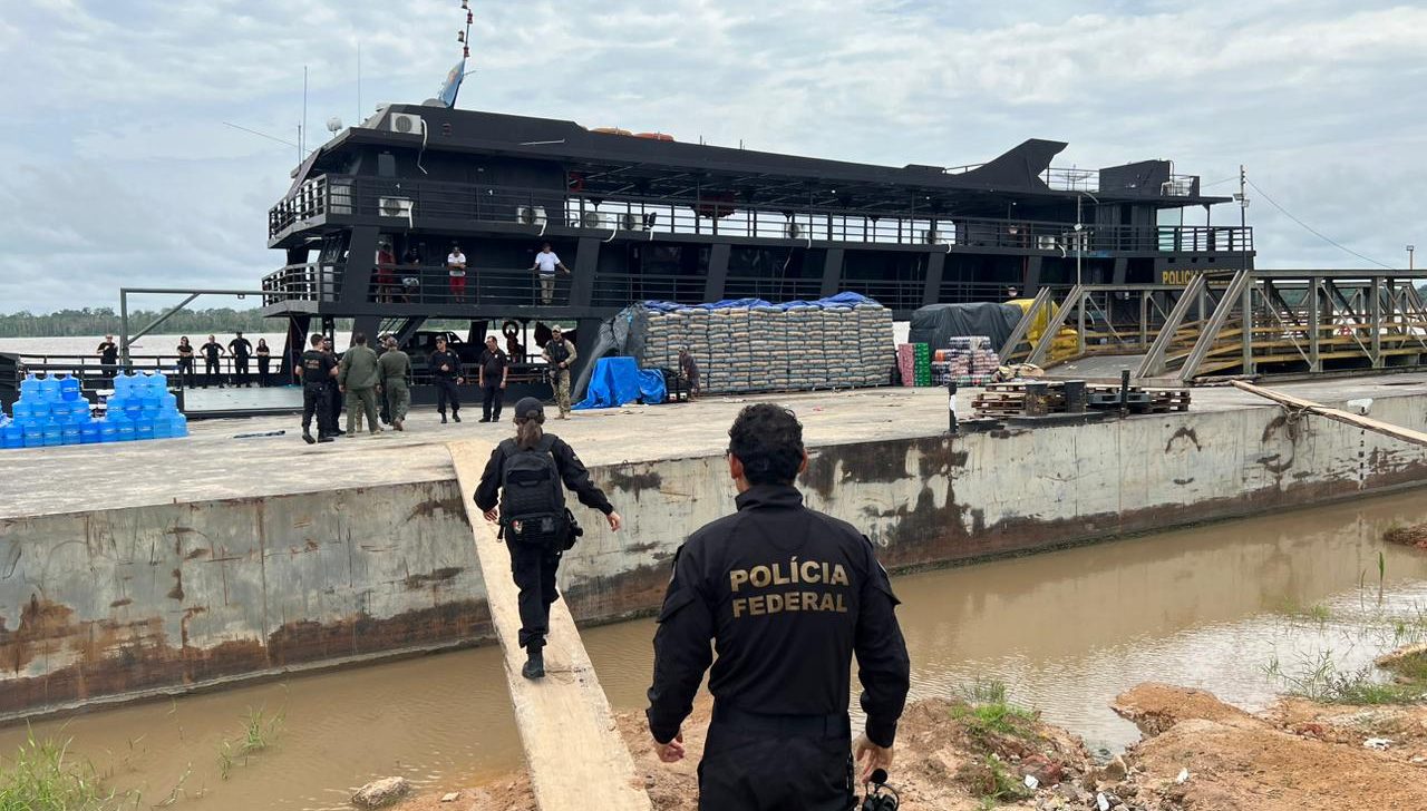 Base Fluvial da Polícia Federal começa a operar no Vale do Javari