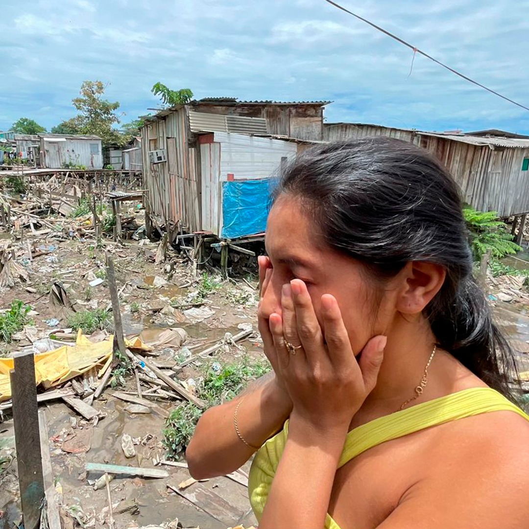 Em Manaus, famílias contam os prejuízos causados pela chuva