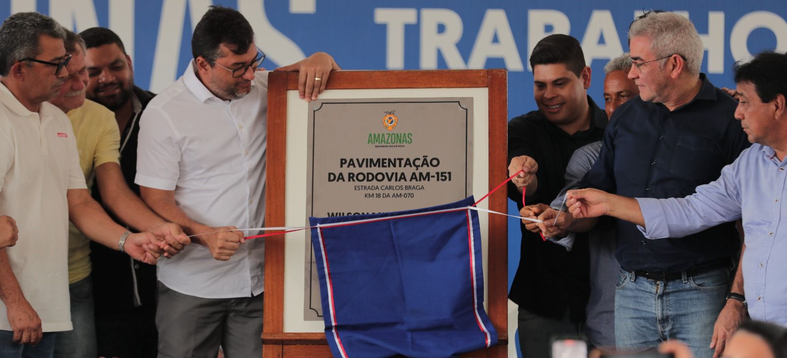 Governador Wilson Lima entrega rodovia Carlos Braga totalmente revitalizada em Iranduba