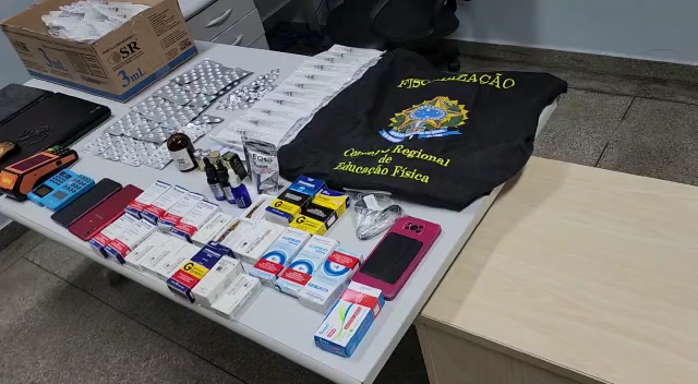 Polícia prende três pessoas por venda clandestina de anabolizantes e medicamentos abortivos