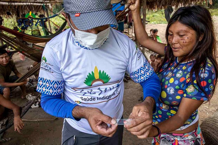 Doenças atingem indígenas da etnia Yanomami (Luis Oliveira/Ministério da Saúde)