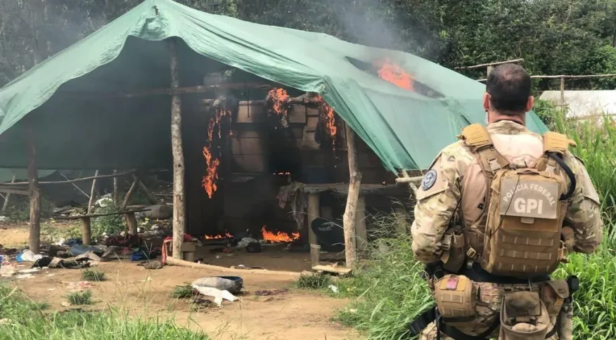 Operação destrói mais de 270 acampamentos de garimpeiros ilegais em terras Yanomami