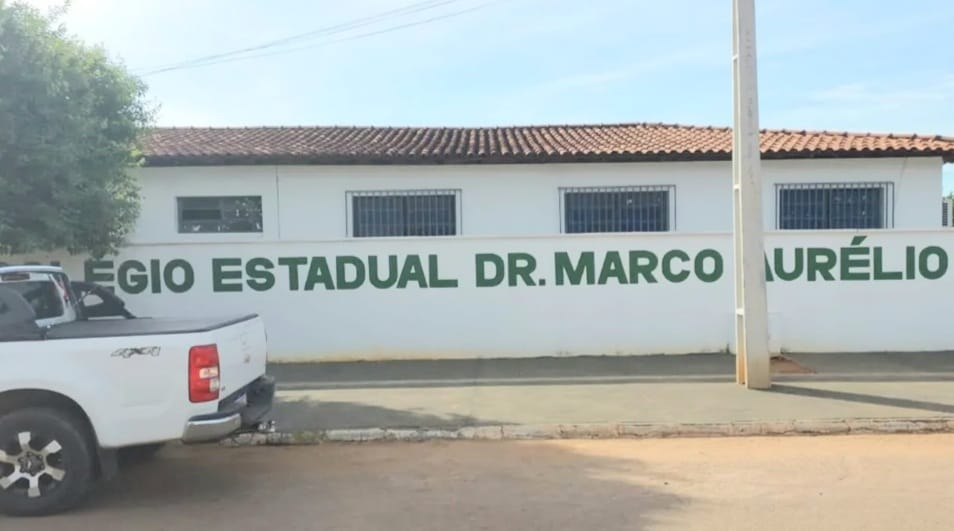 Colégio Estadual Dr. Marco Aurélio em Santa Tereza de Goiás (Reprodução/Redes Sociais)