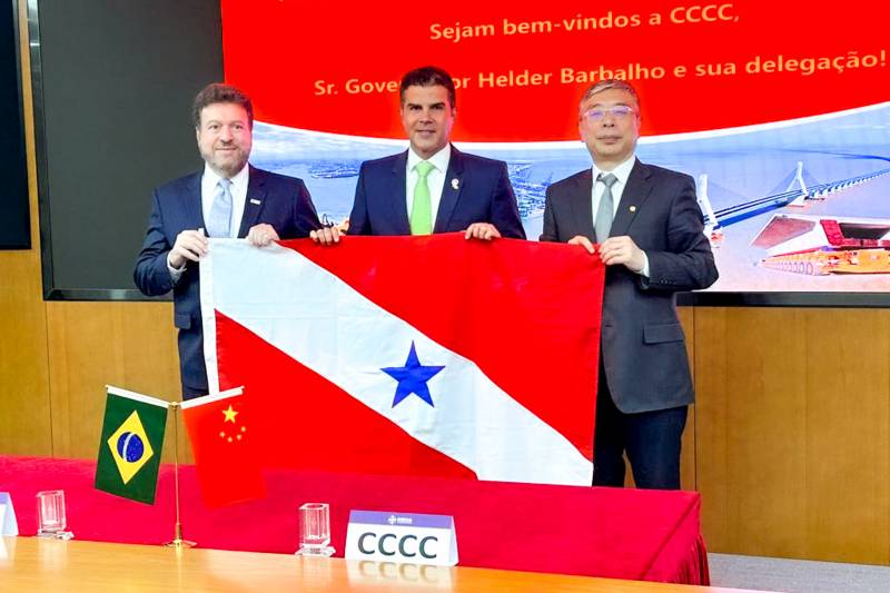 Governador do Pará firma acordos na China; projetos são alvos de críticas