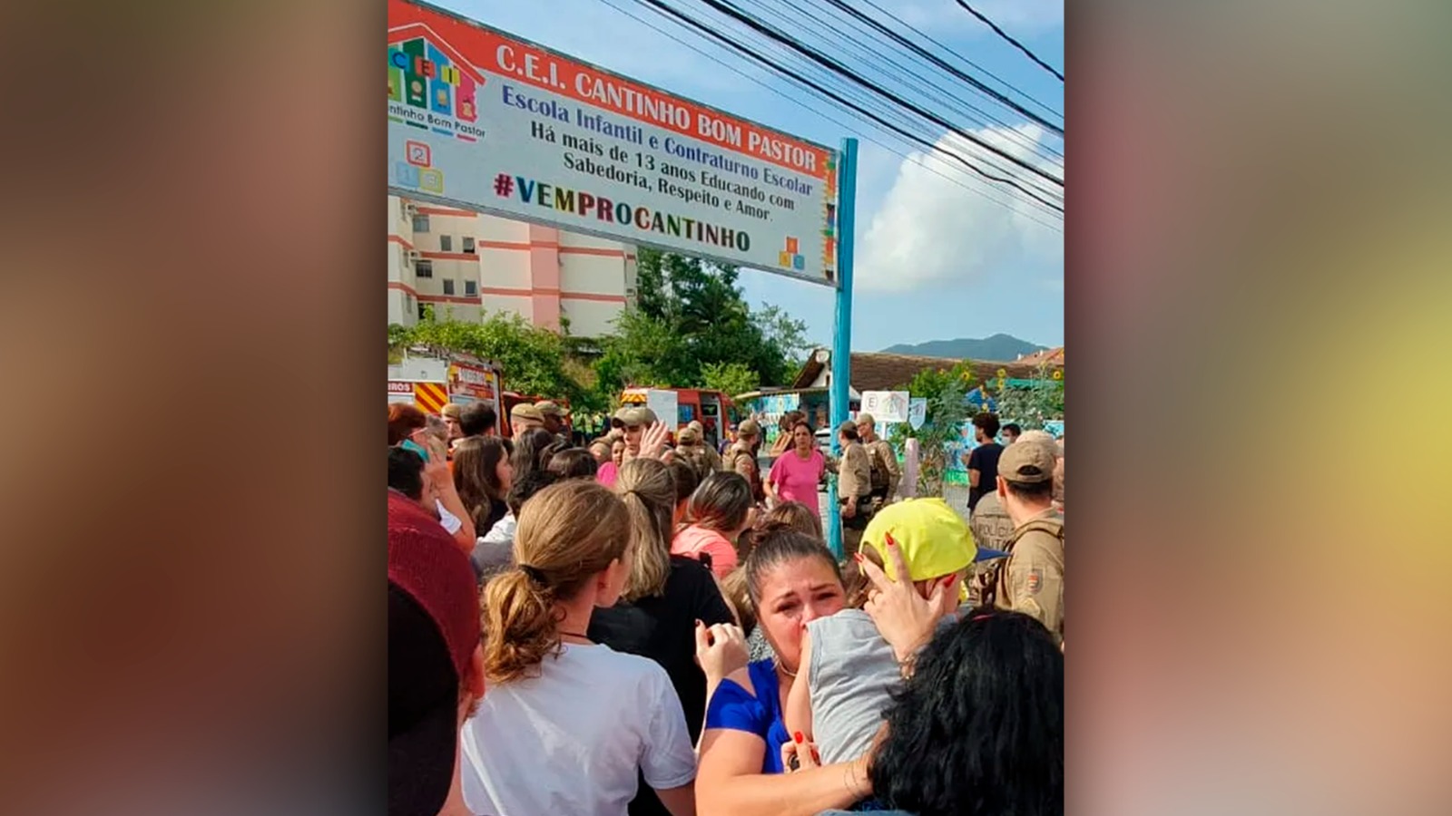 Quatro crianças são mortas durante ataque a creche em Santa Catarina