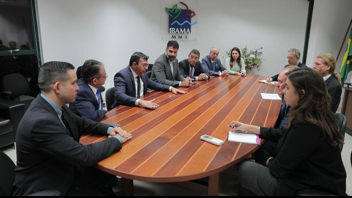 Em Brasília, governador garante mais tempo para retirada de gado no Sul do Amazonas