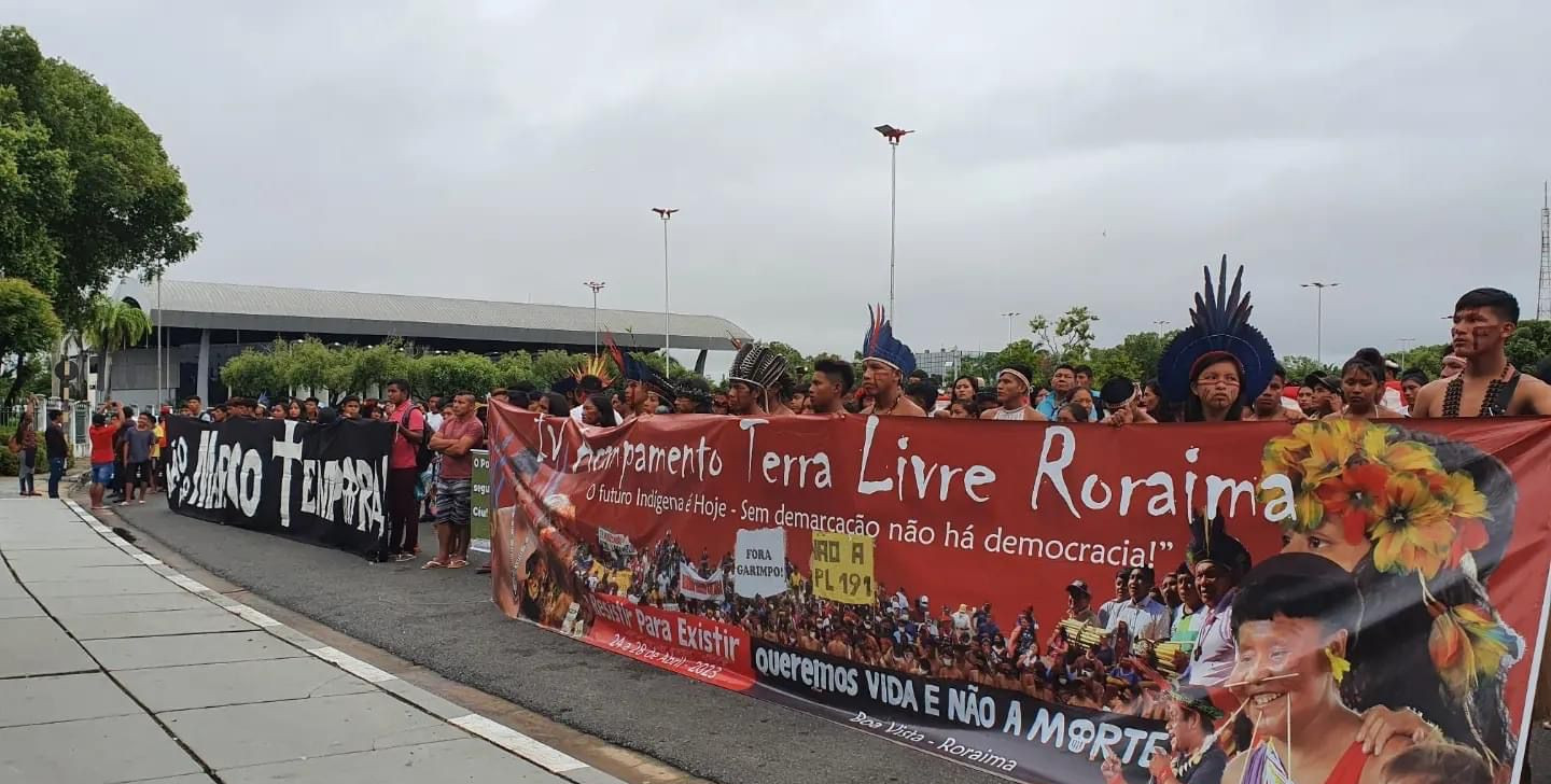 ATL 2023: Movimento Indígena de Roraima exige ações do governo