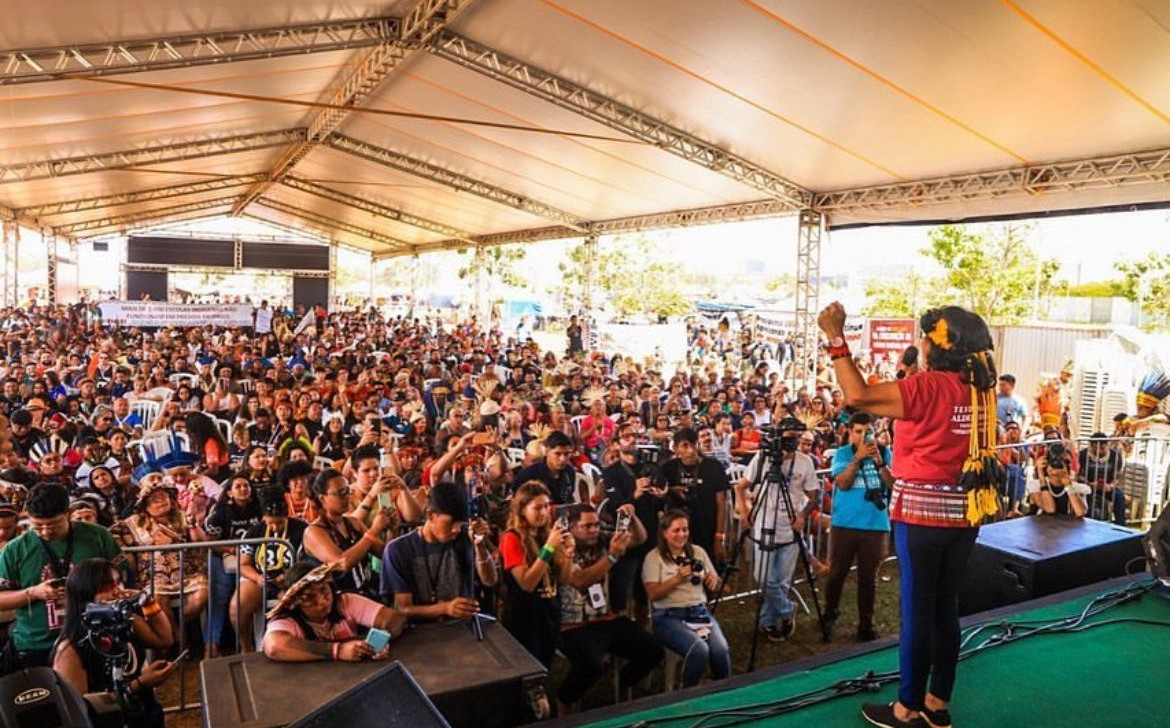 ATL 2023: Em carta, indígenas pedem criação de secretaria especial de educação