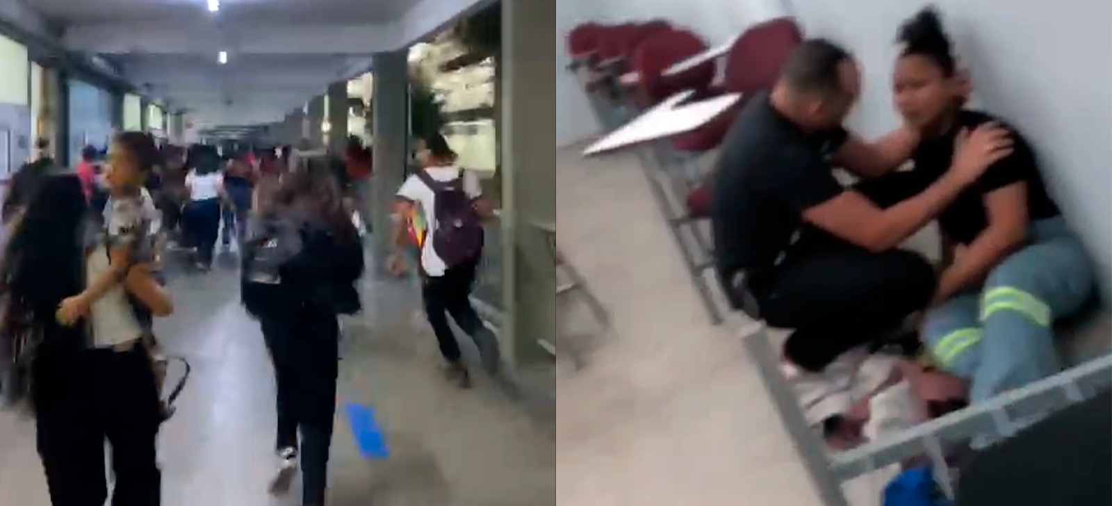 Tentativa de assalto na Universidade Nilton Lins, em Manaus, deixa acadêmicos desesperados