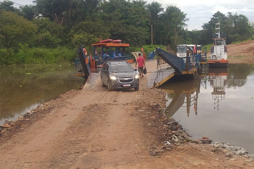 BR-319: travessia por balsa no rio Autaz-Mirim é suspensa temporariamente