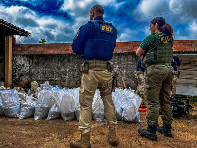 Agentes federais na 