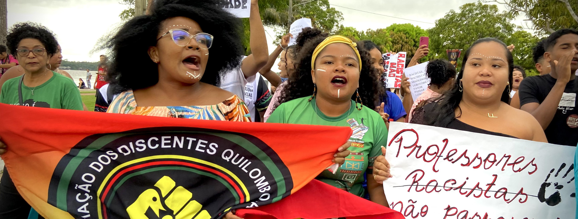 Alunos quilombolas protestam contra ataque racista na Universidade Federal do Pará
