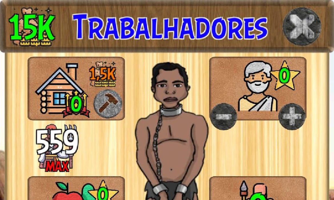 Jogo eletrônico que estimula escravidão e reforça racismo é retirado do ar pela Google