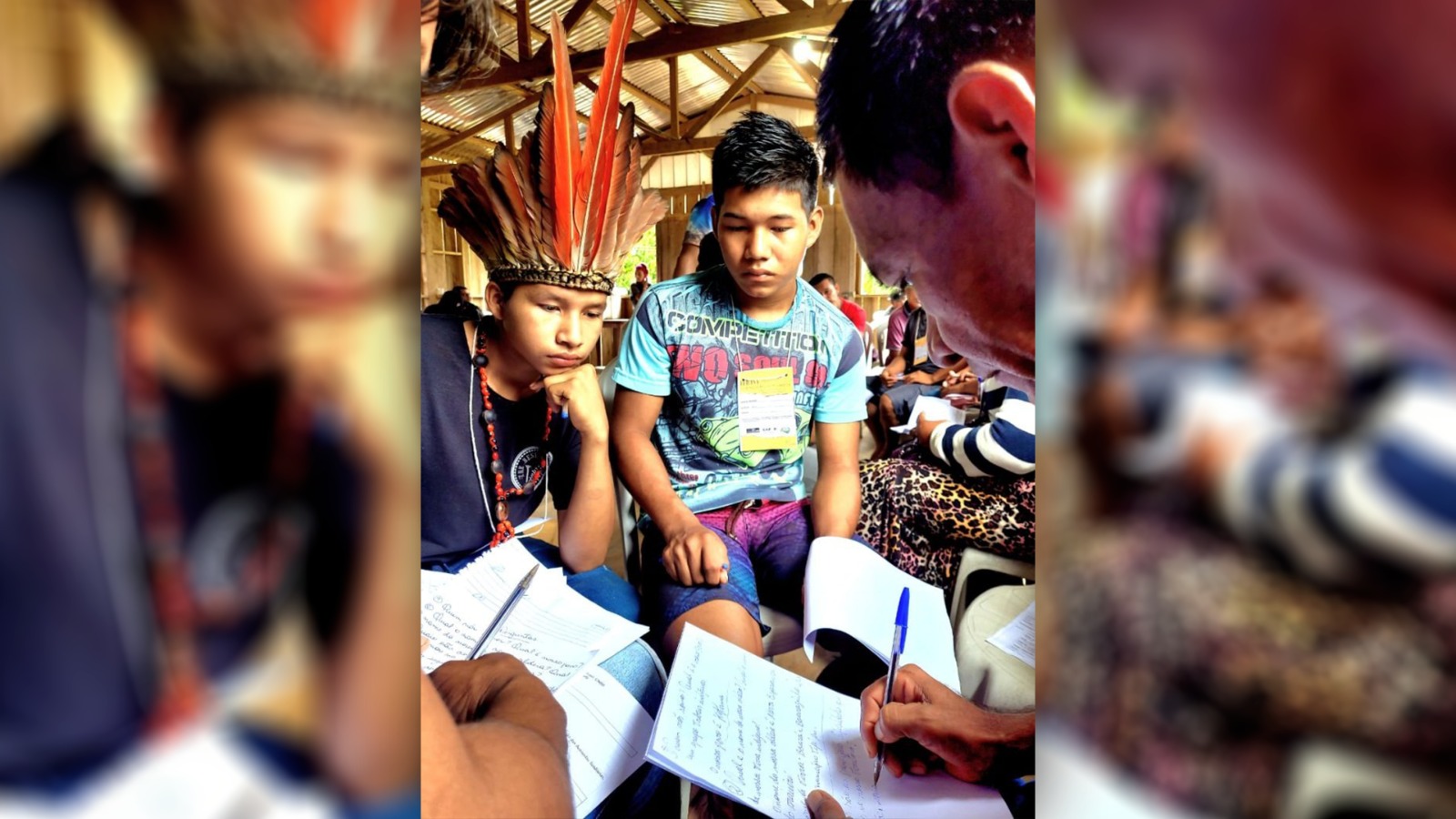 Indígenas do Amazonas participam de oficina sobre direitos fundamentais e luta pela terra