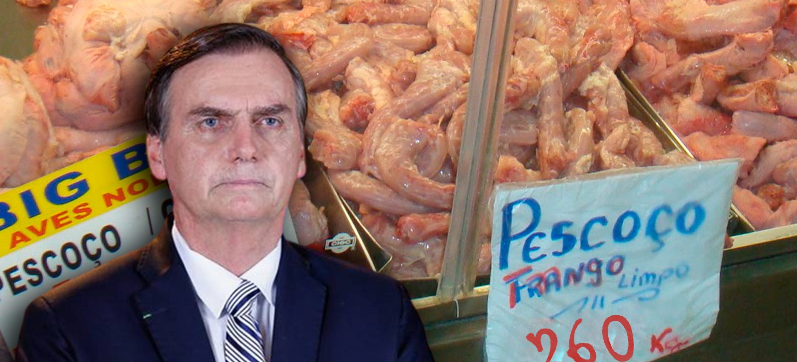 Bolsonaro government bought chicken necks for R$260 a kilo from natives; the value is 24 times higher than the average