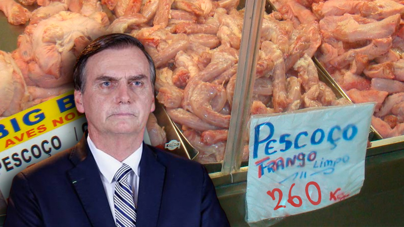 Bolsonaro government bought chicken necks for R$260 a kilo from natives; the value is 24 times higher than the average