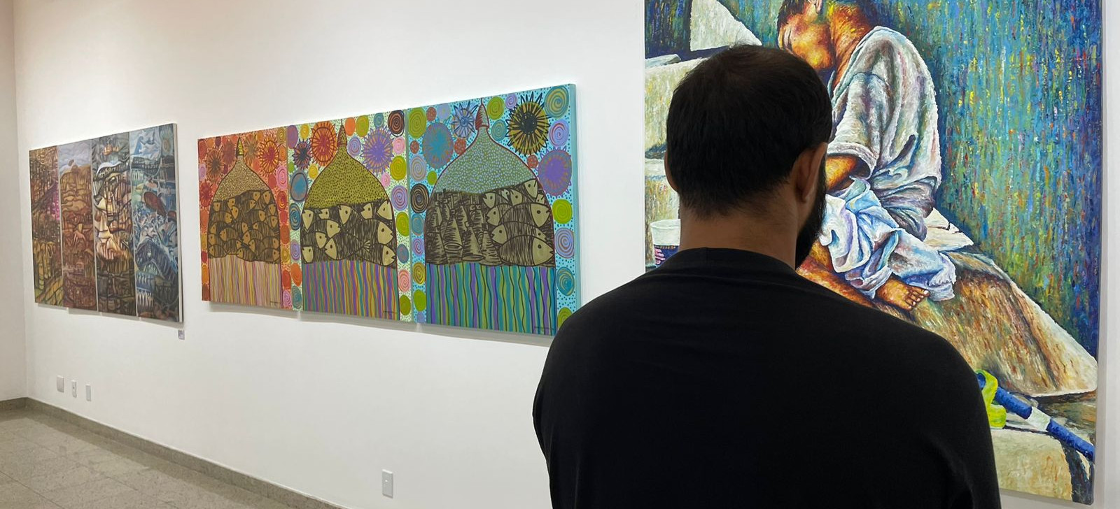 Exposição de arte e ciência é tema de estudo por estudantes da Ufam