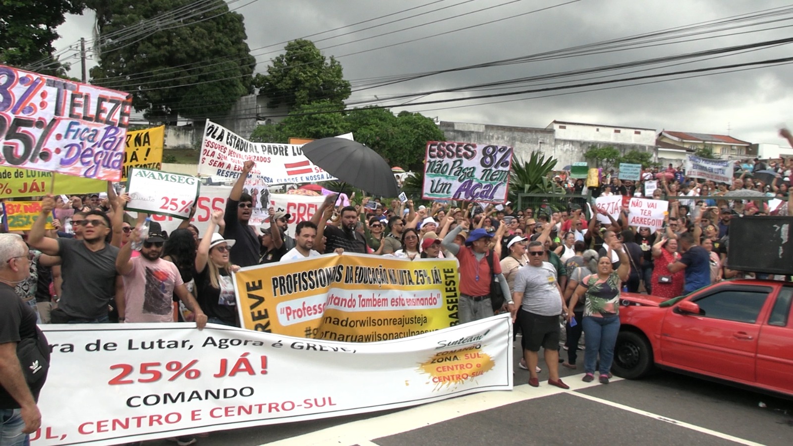 Profissionais da educação pleiteiam nova reunião com representantes do Governo do Amazonas