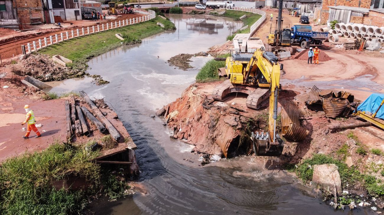 Falta rede de esgoto em mais de 70% dos domicílios no Pará