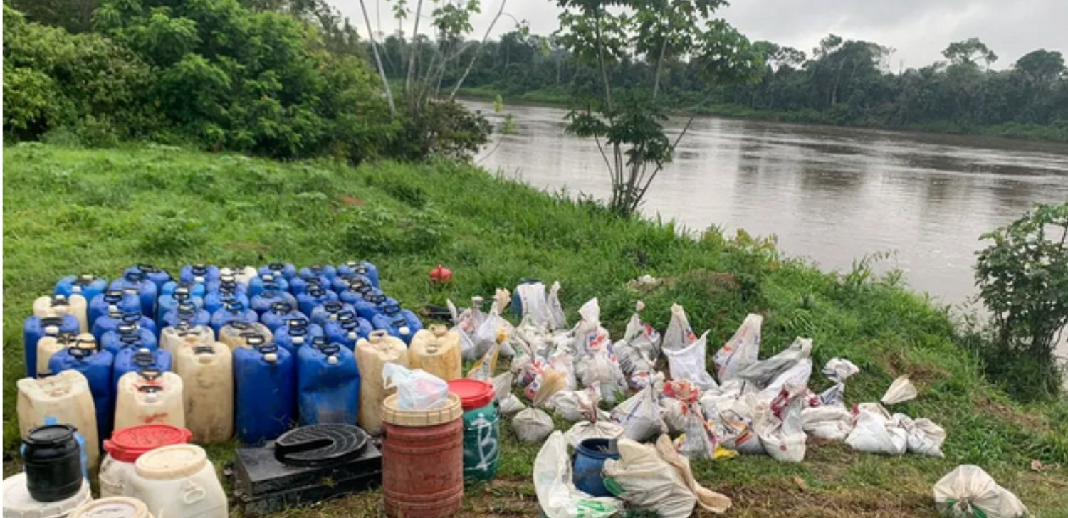 PF prende garimpeiro com toneladas de cassiterita na Terra Yanomami