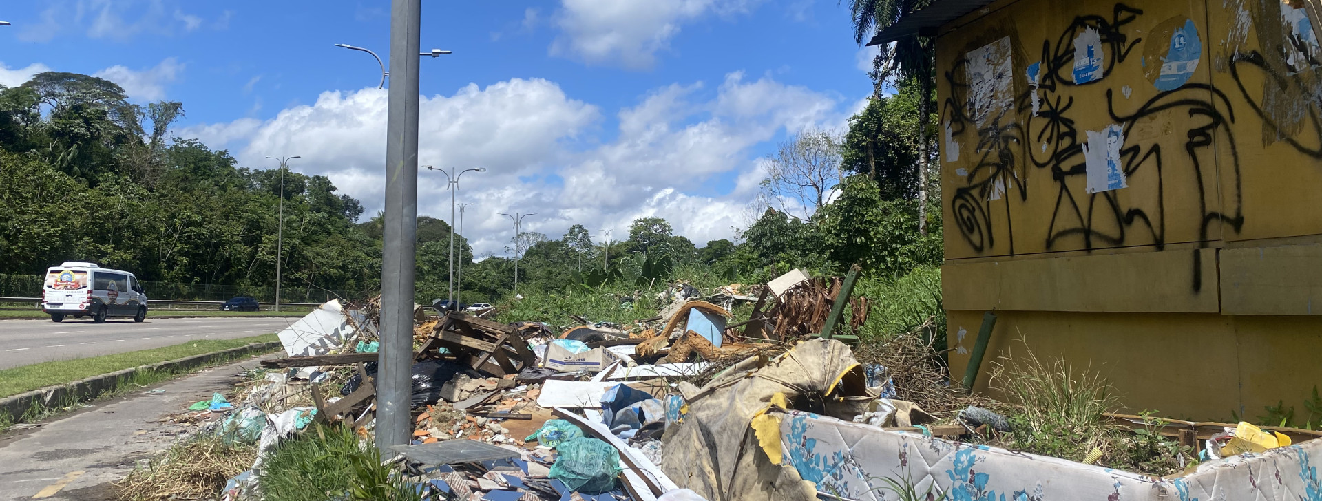 Moradores denunciam descarte irregular de lixo em Unidade de Conservação no Pará