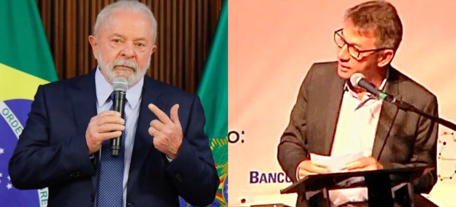 O presidente Lula e o governador de Roraima, Antonio Denarium (Reprodução/Internet)