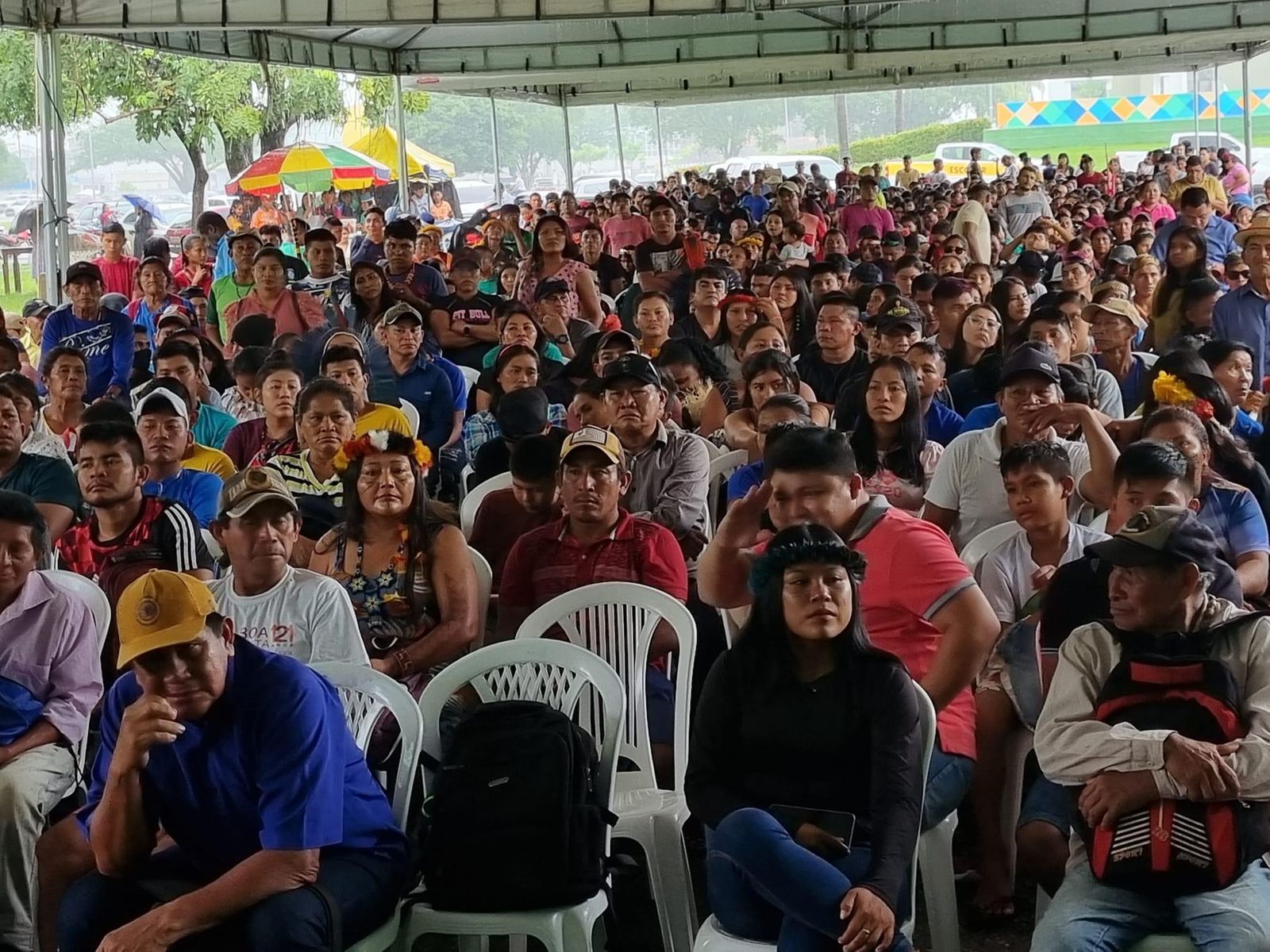 Movimento indígena mantém protesto contra Marco Temporal em Roraima