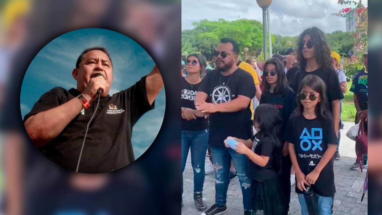 Pastor barra banda infantil de rock em Marcha para Jesus