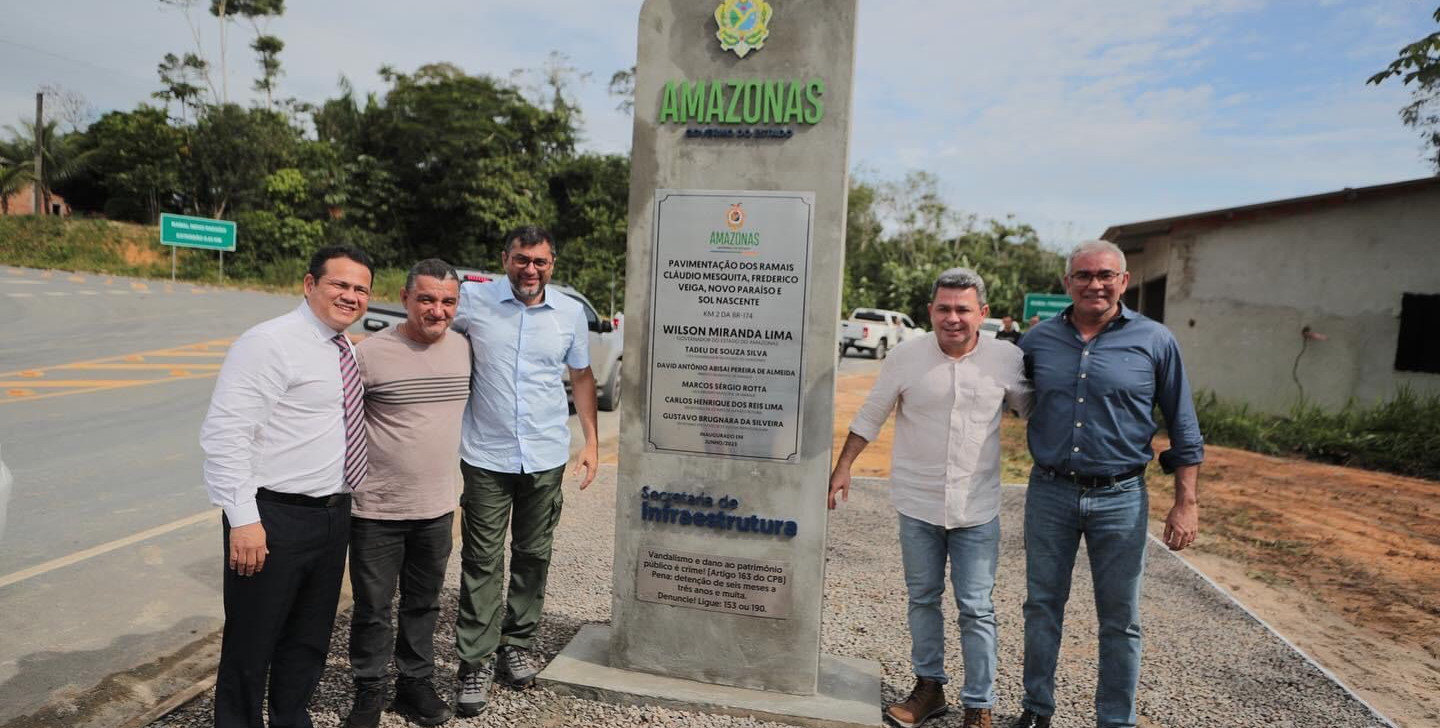 Governo do AM entrega quatro novos ramais totalmente revitalizados na BR-174