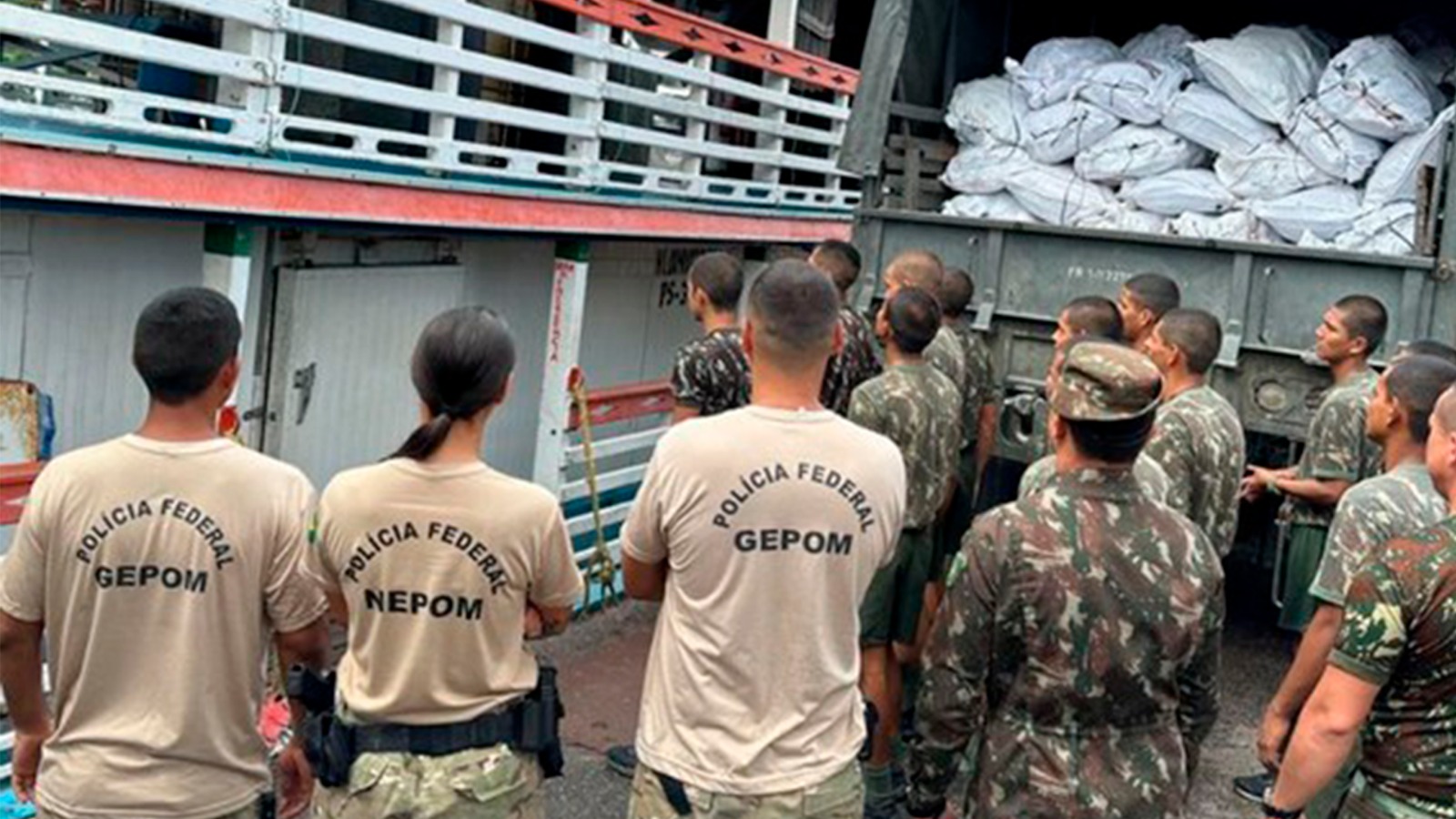 Polícia Federal apreende 19 toneladas de pescado ilegal no interior do AM