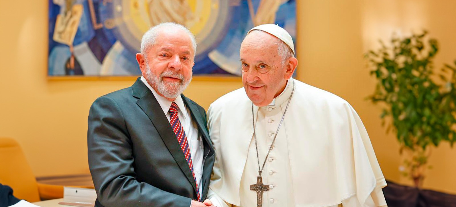Lula encontra papa Francisco no Vaticano nesta quarta-feira