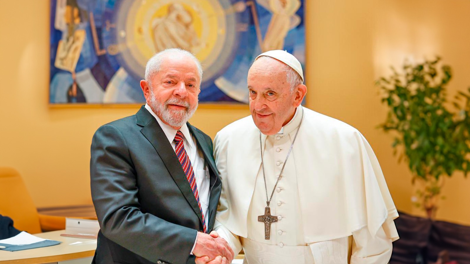 Lula encontra papa Francisco no Vaticano nesta quarta-feira