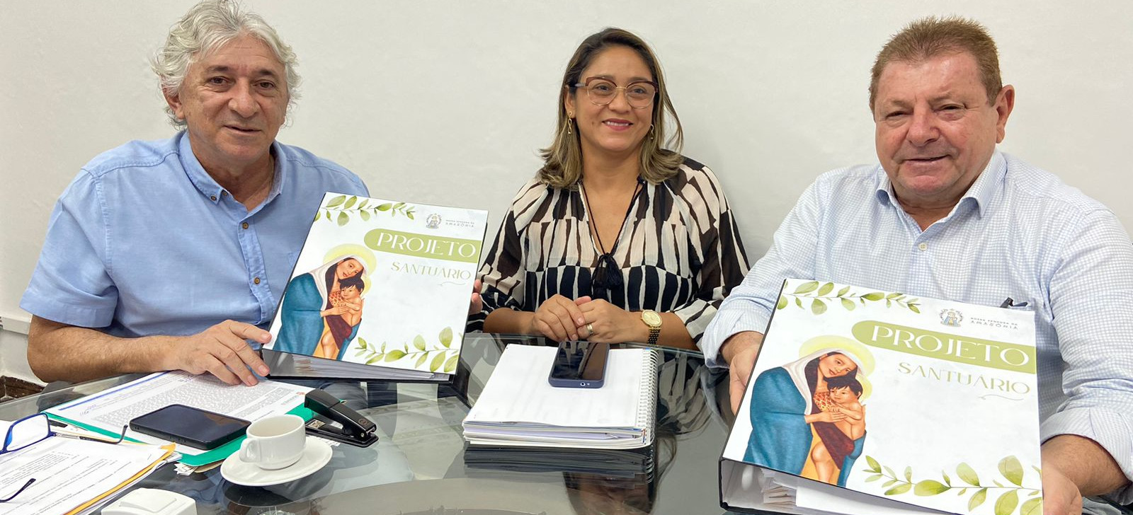 Santuário da Nossa Senhora da Amazônia apresenta projeto à Prefeitura de Manaus