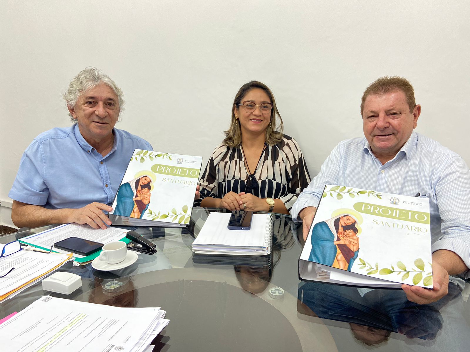 Santuário da Nossa Senhora da Amazônia apresenta projeto à Prefeitura de Manaus