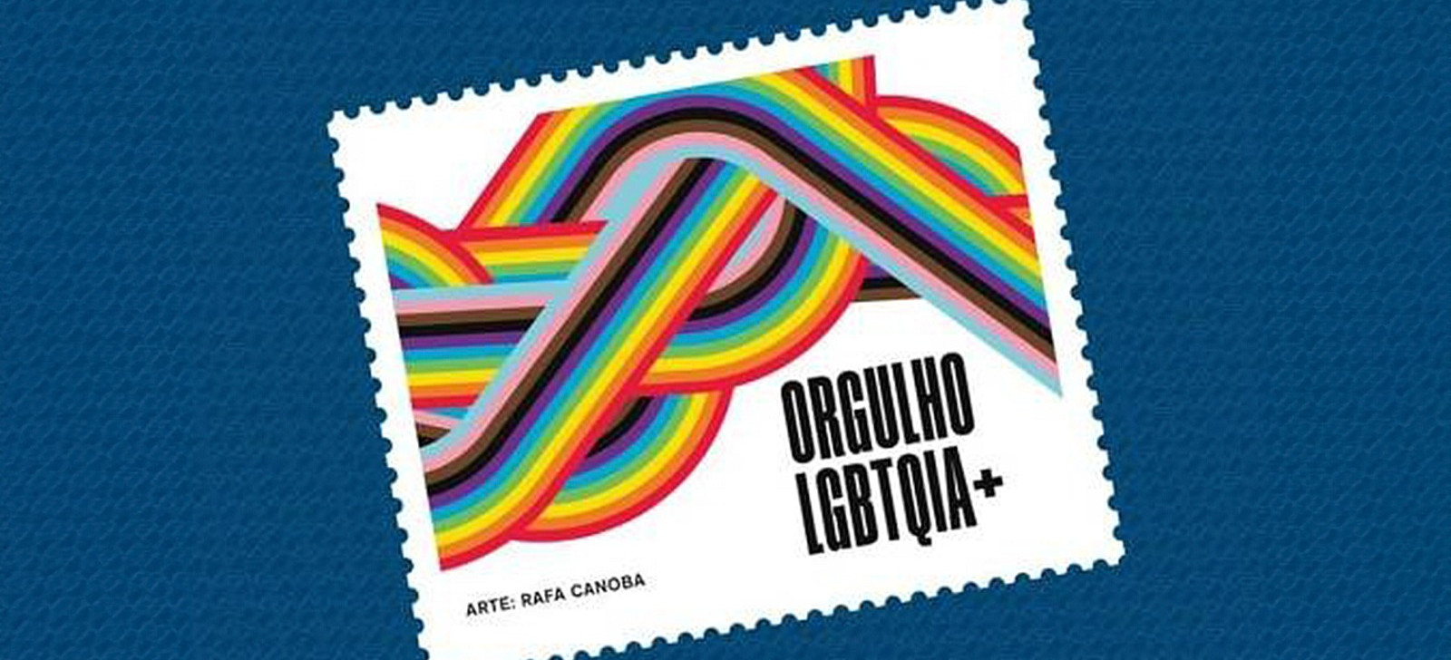 Correios lançam selo em comemoração ao Dia do Orgulho LGBTQIA+