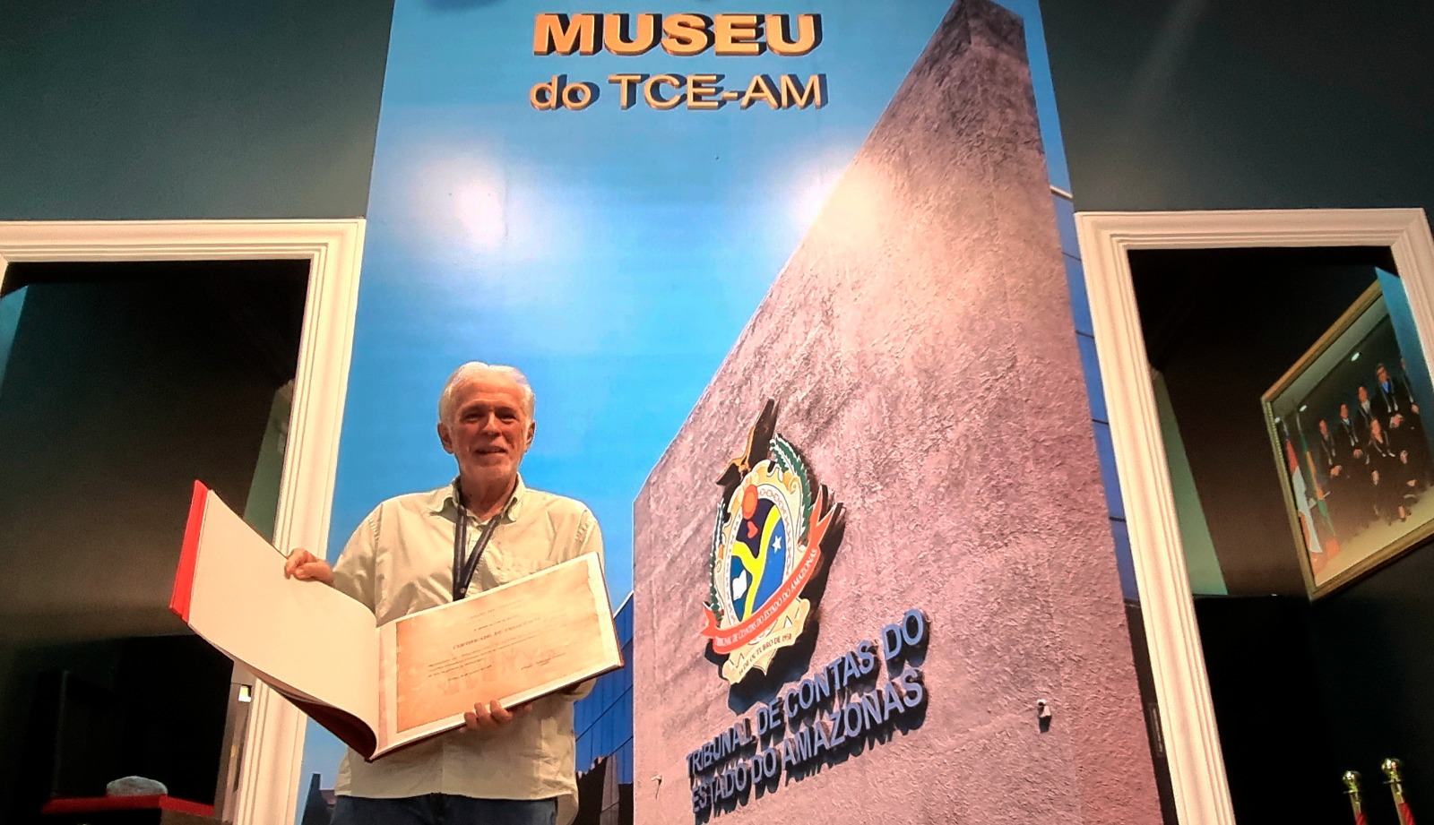 Projeto preserva registros documentais e fotográficos de ex-presidentes do TCE-AM