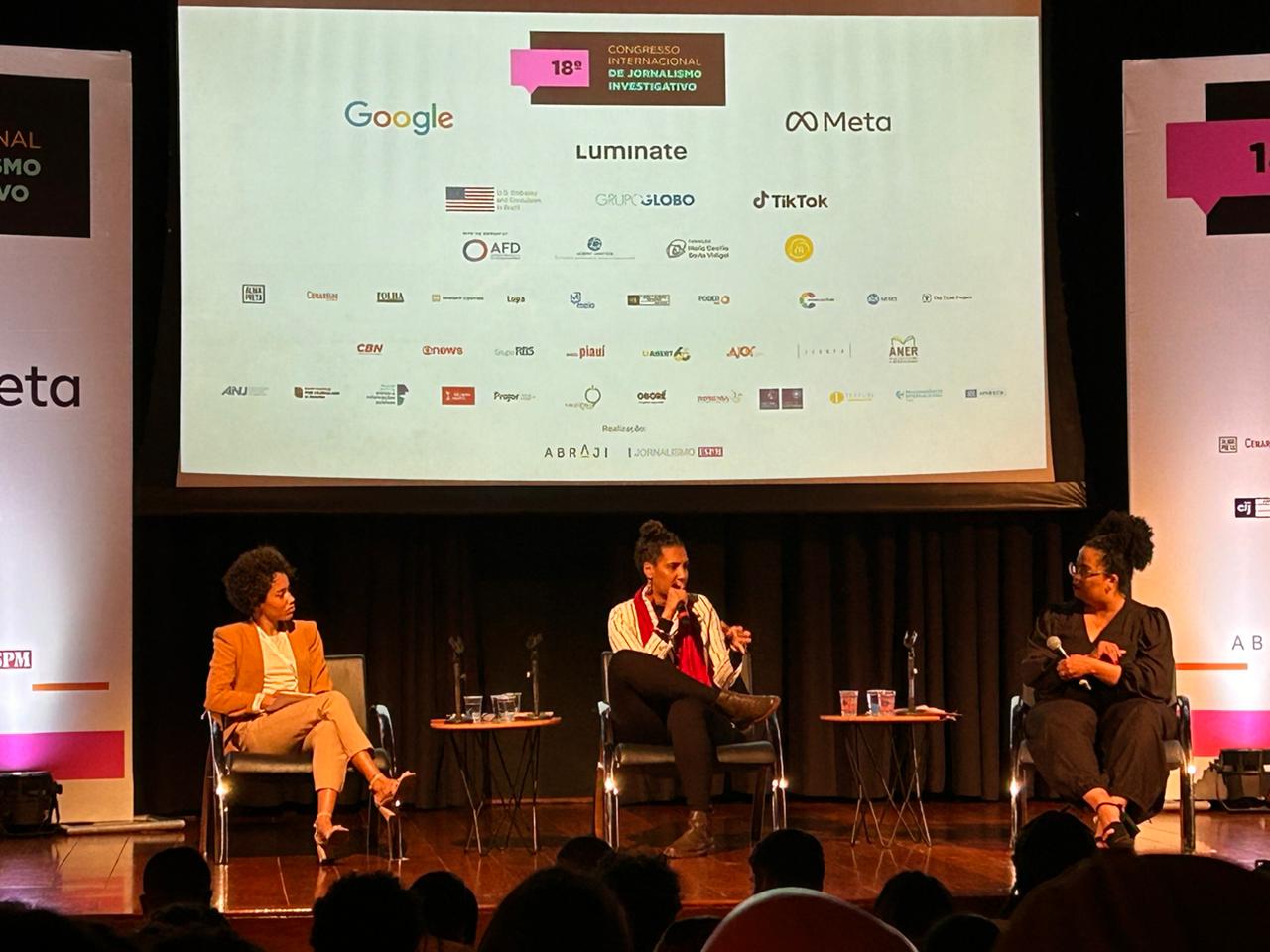 ‘Não se faz política sem nossos corpos’, diz ministra da Igualdade Racial em evento da Abraji