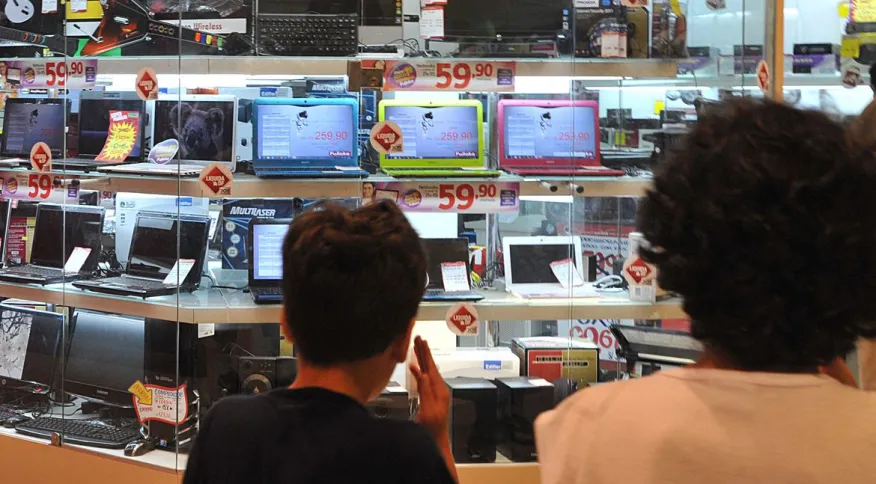 Vendas de eletroeletrônicos registram aumento de 13% no primeiro semestre
