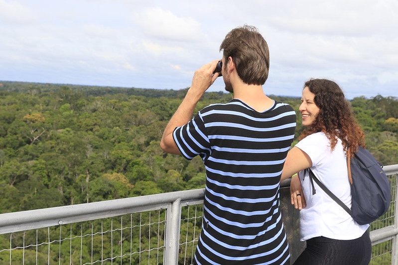 Vista da torre do Musa, em Manaus, Amazonas (Ricardo Oliveira/Rede Cenarium)