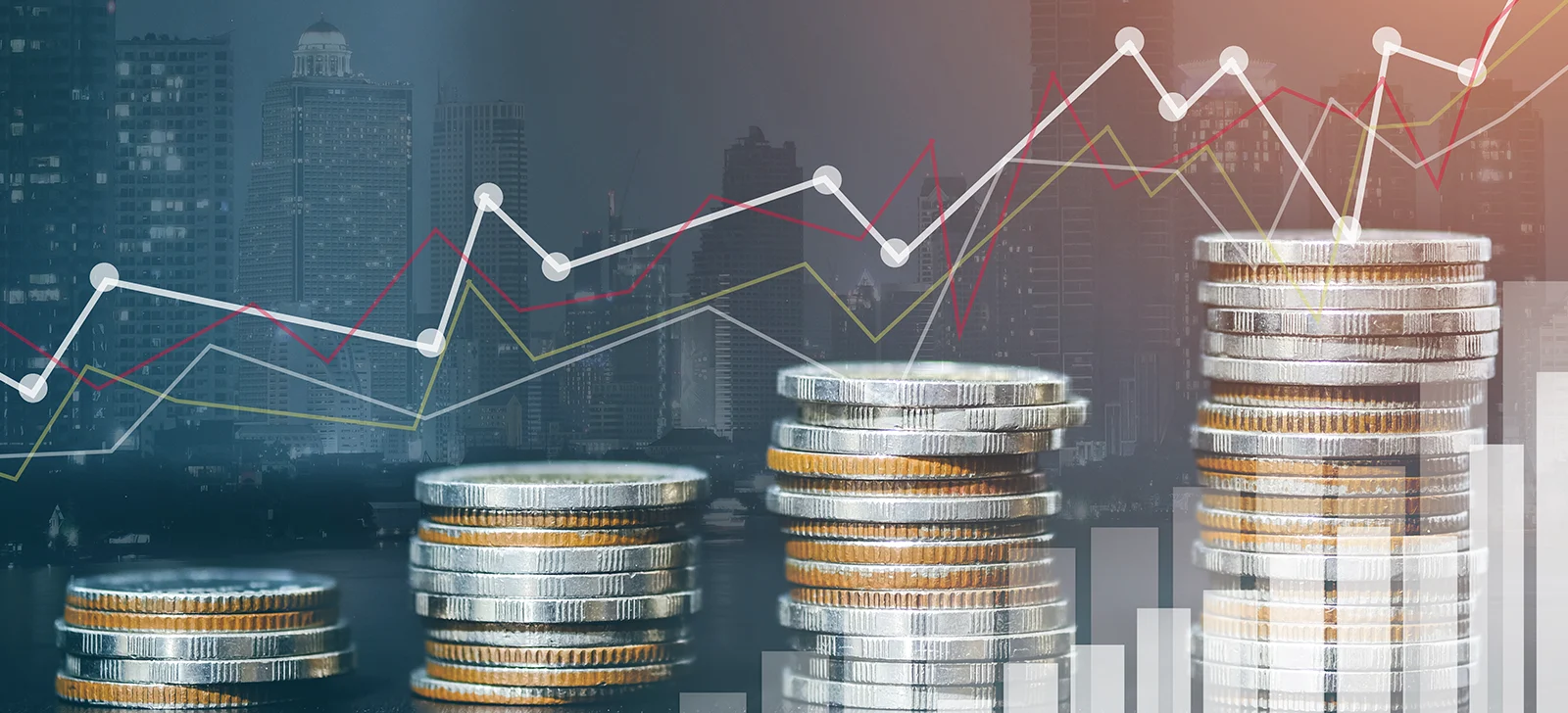 Moedas representando captação de investimentos (Reprodução/Internet)