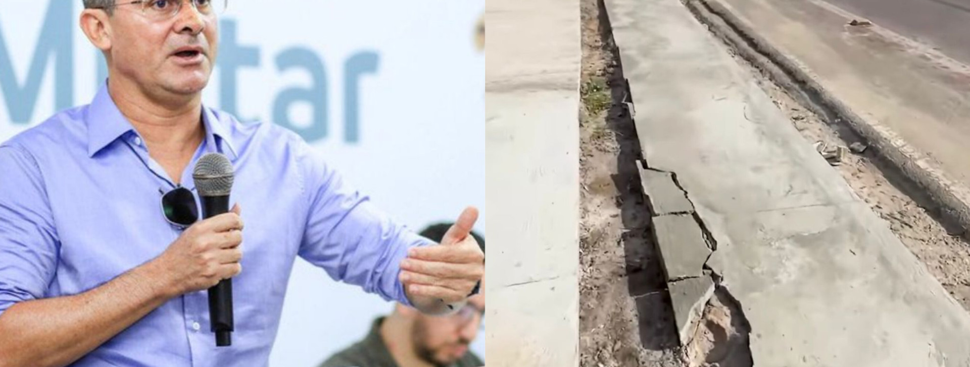 Prefeito de Manaus afirma que cobrará casa de shows sobre reparo de ciclovia