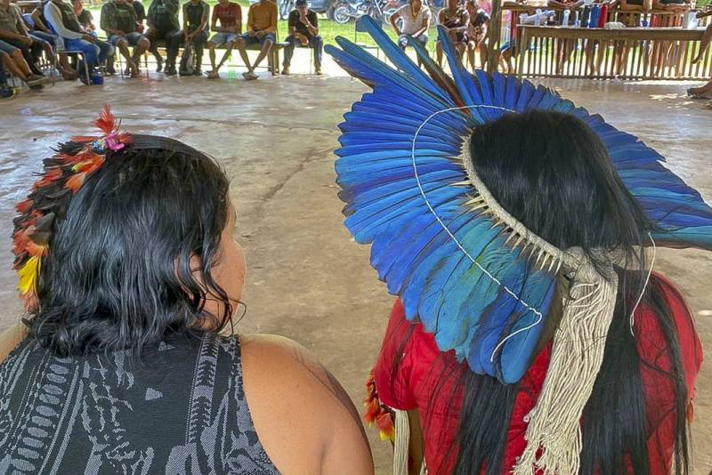 Justiça leva serviços à aldeia TekoHaw no interior do Pará
