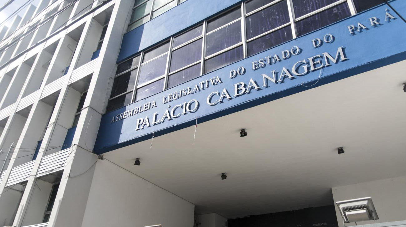 Fachada da Assembleia Legislativa do Pará, em Belém (Reprodução/Agência Pará)