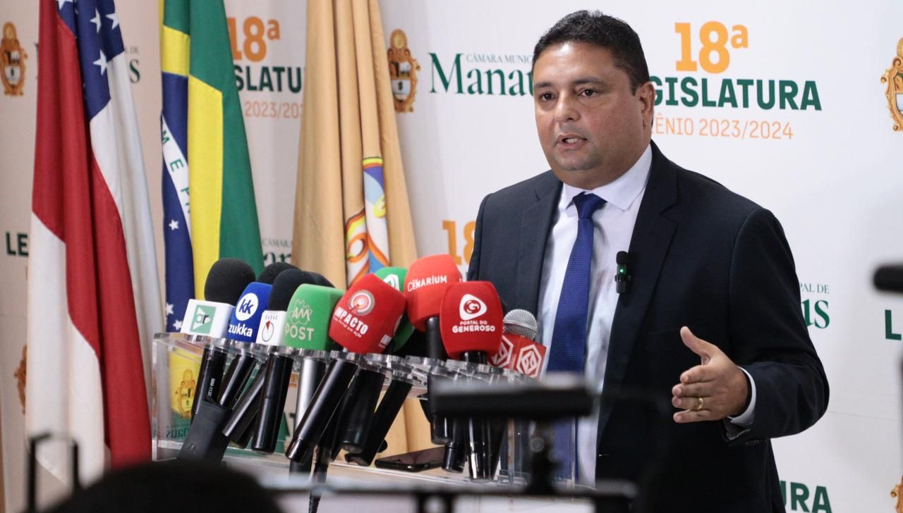 Presidente da CMM, Caio André assume comando do Podemos em Manaus