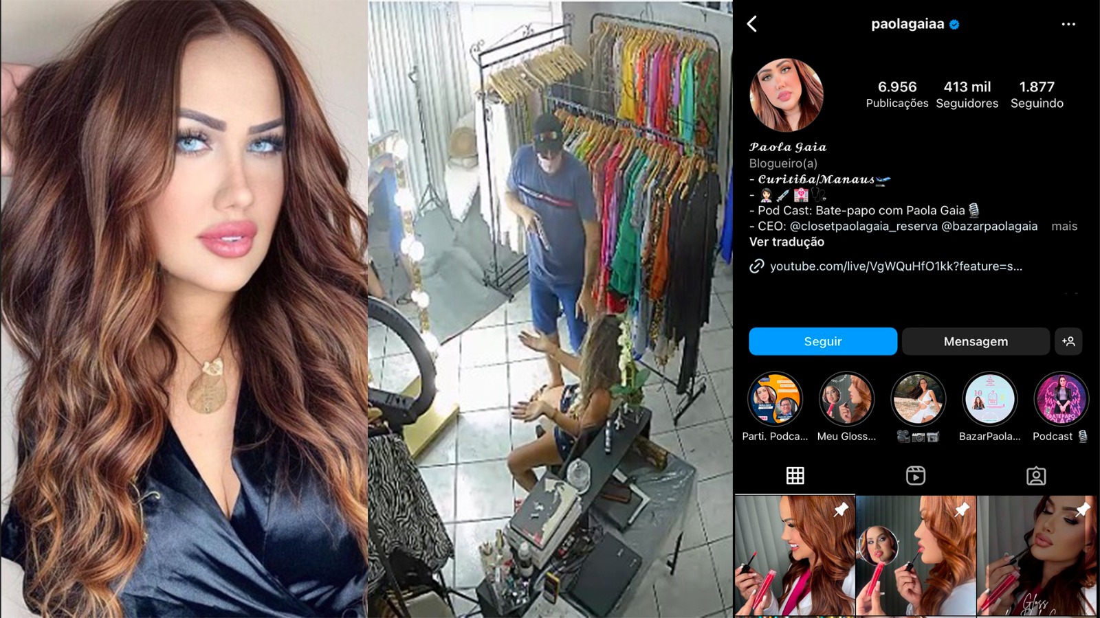 Polícia prende blogueira acusada de mandar roubar loja em Manaus