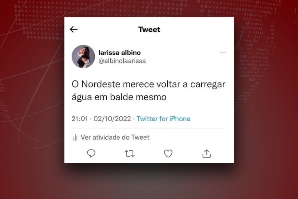 Advogada que xingou nordestinos na eleição 2022 é denunciada por racismo